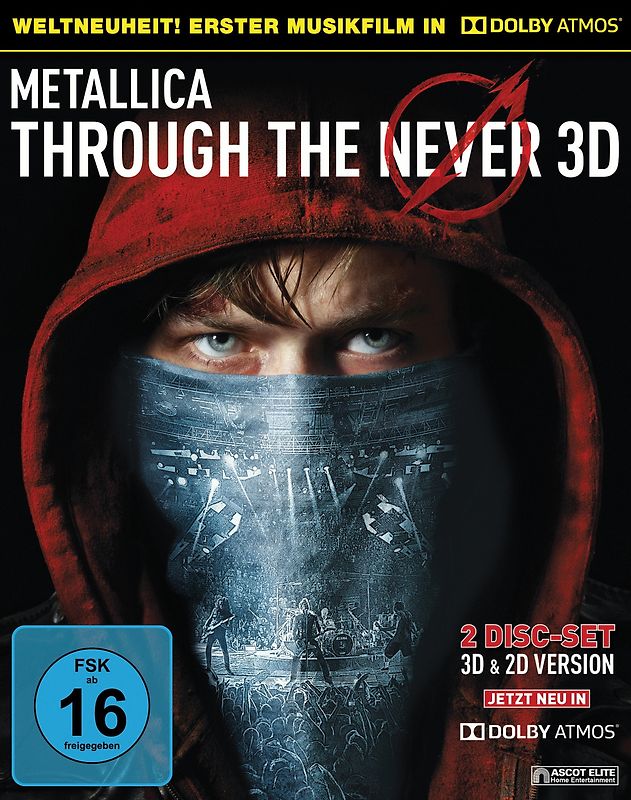 Metallica - Through the Never - Dolby Atmos [3D Blu-ray inkl. 2D] 3D Blu-ray Disc