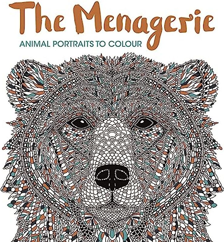 The Menagerie: Animal Portraits to Colour