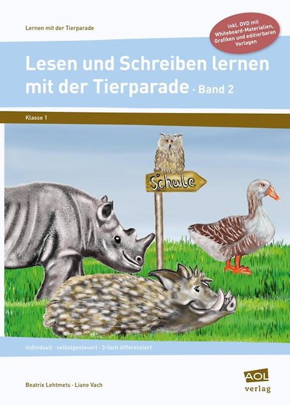 Lesen und Schreiben lernen mit der Tierparade 2
