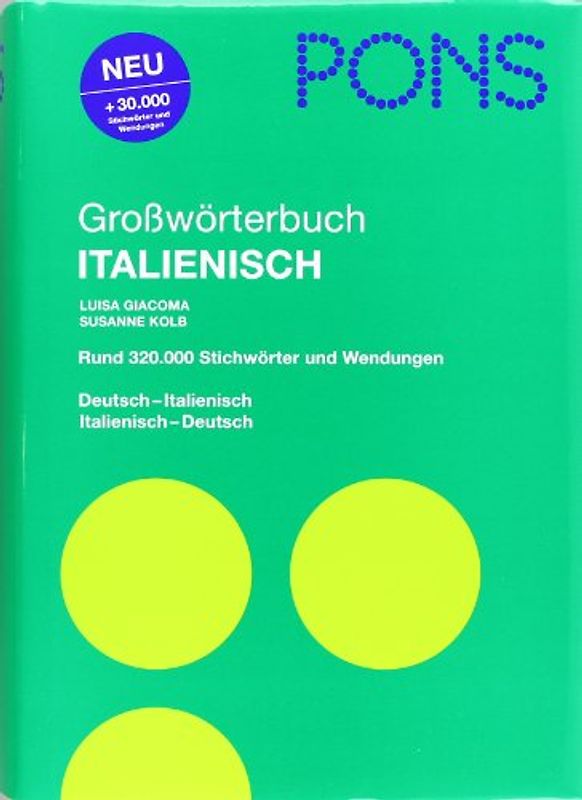 PONS Großwörterbuch Italienisch