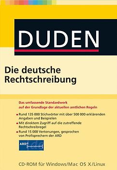 DUDEN: Die deutsche Rechtschreibung MacOS