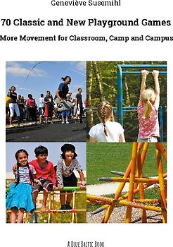 70 Classic and New Playground Games