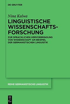 Linguistische Wissenschaftsforschung