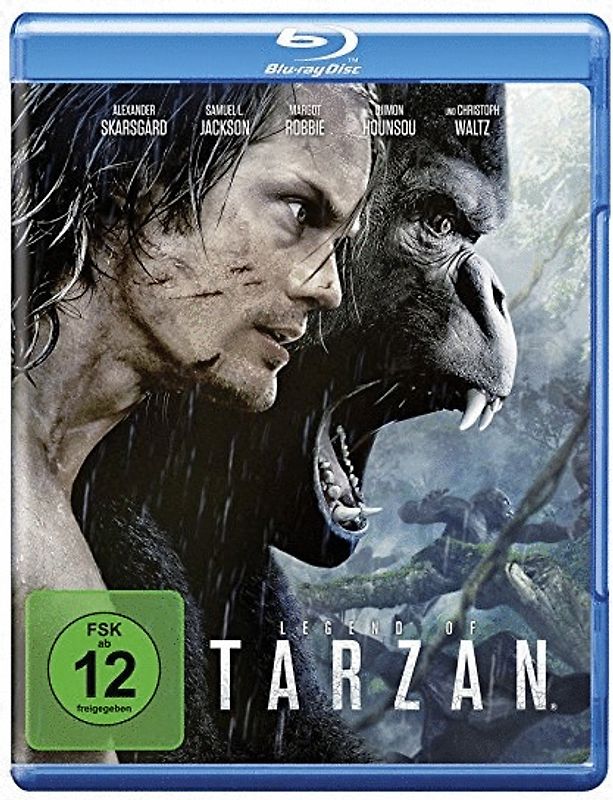 Legend of Tarzan Blu-ray Disc