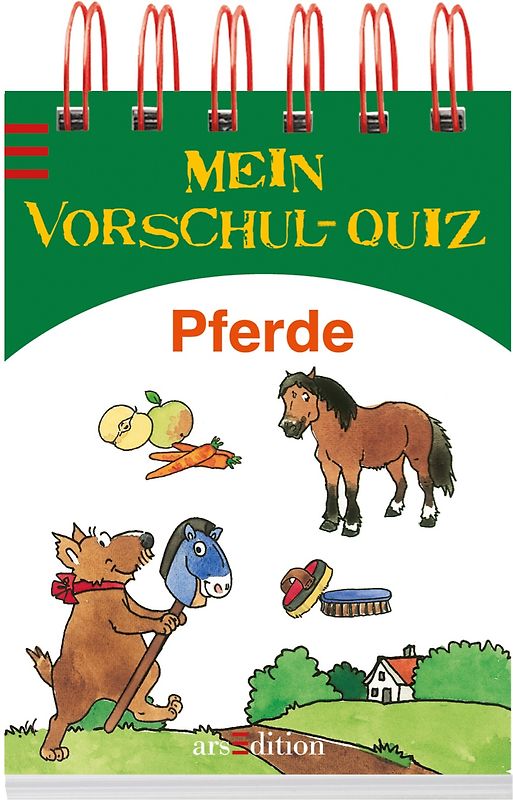 Mein Vorschul-Quiz Pferde