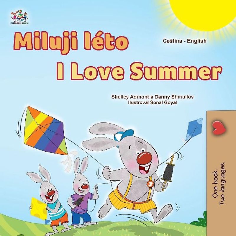 I Love Summer (Czech English Bilingual Children's Book)
