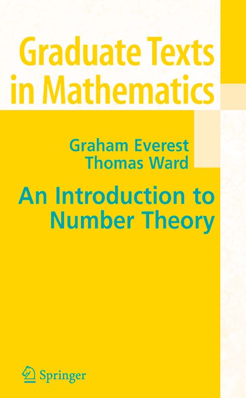 An Introduction to Number Theory