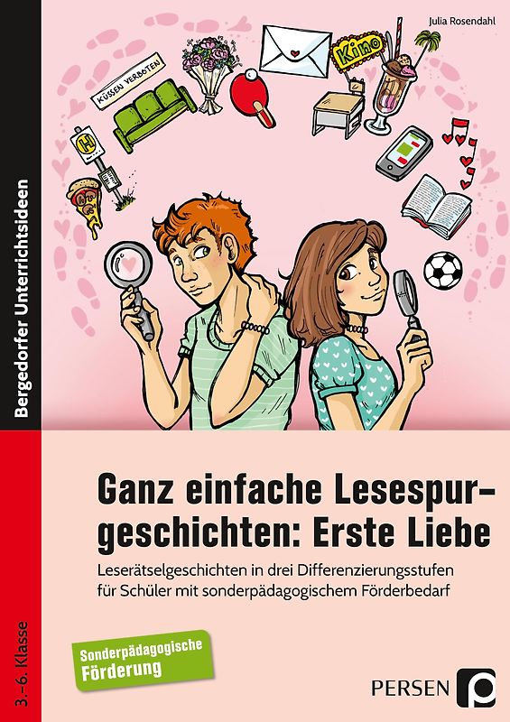 Ganz einfache Lesespurgeschichten: Erste Liebe