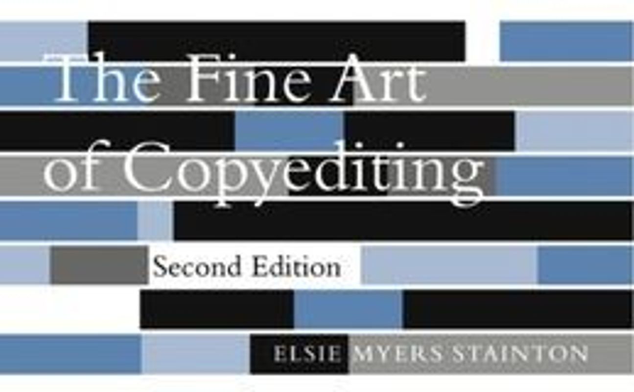 The Fine Art of Copyediting