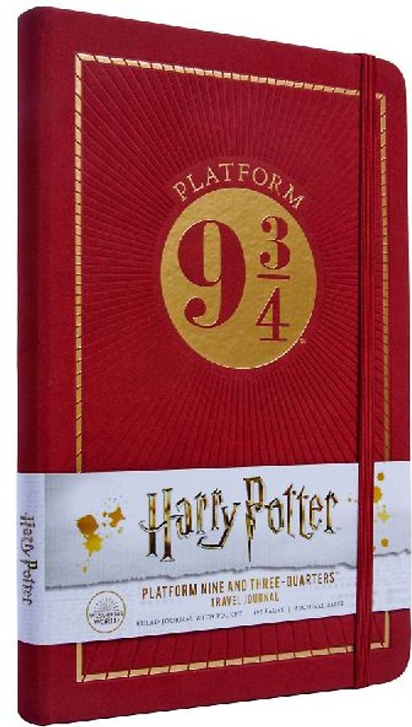 Harry Potter: Platform Nine and Three-Quarters Hardcover Journal