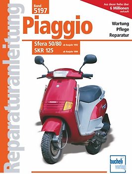 Piaggio Sfera 50/80 ab Baujahr 1992, SKR 125 ab Baujahr 1994
