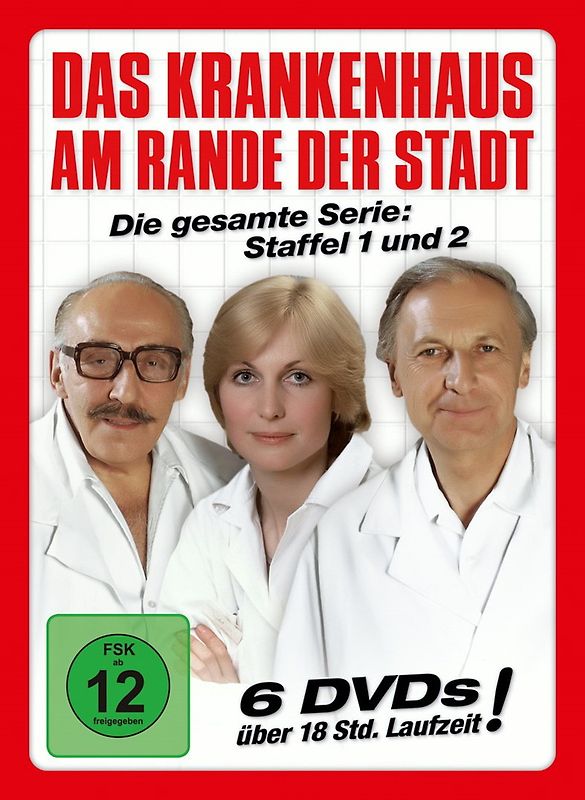 Das Krankenhaus am Rande der Stadt (Staffel 1 + 2) [6 DVDs] DVD