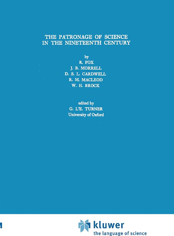 The Patronage of Science in the Nineteenth Century