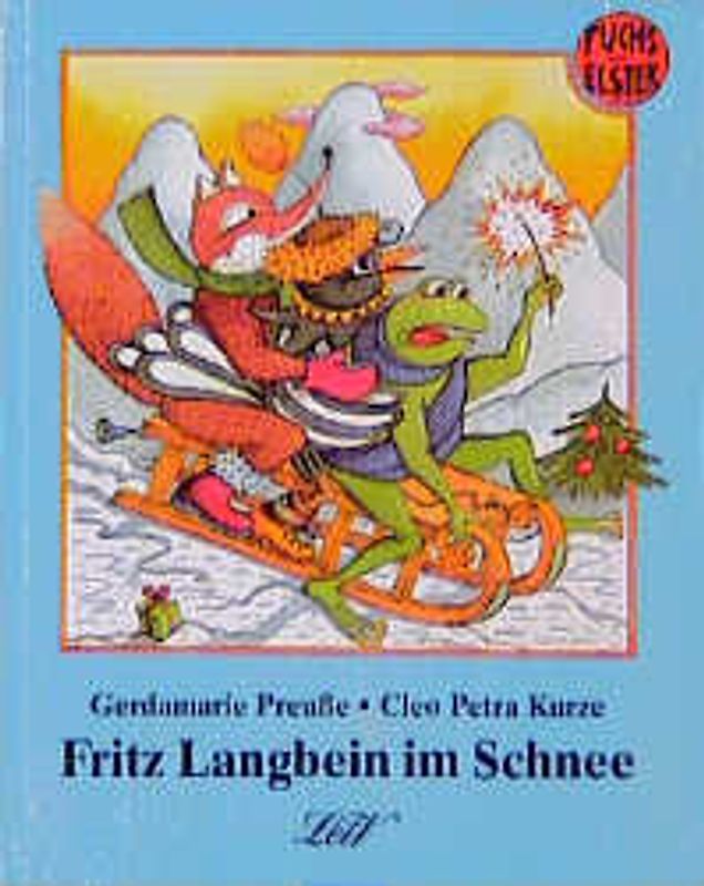 Fritz Langbein im Schnee