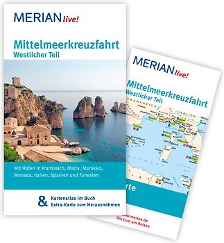 MERIAN live! Reiseführer Mittelmeerkreuzfahrt Westlicher Teil