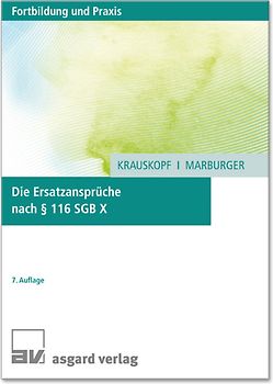 Die Ersatzansprüche nach § 116 SGB X