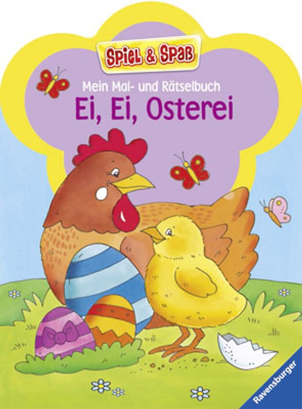 Mein Mal- und Rätselbuch - Ei, Ei, Osterei
