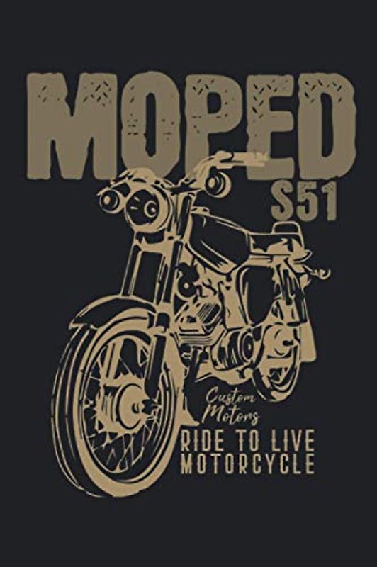 Ride To Live Zweirad Moped Geschenk Simson S51: Simson S51 Zweitakt