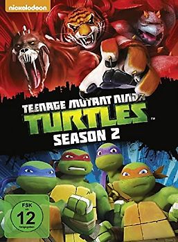 Teenage Mutant Ninja Turtles - Season 2 [4 DVDs] DVD