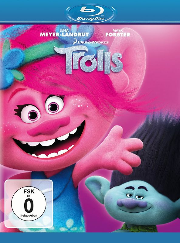Trolls Blu-ray Disc