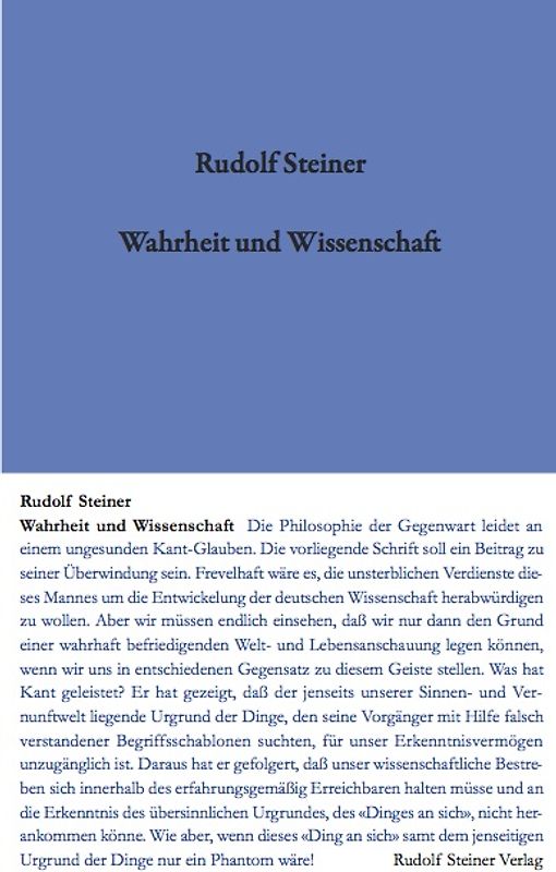 Wahrheit und Wissenschaft