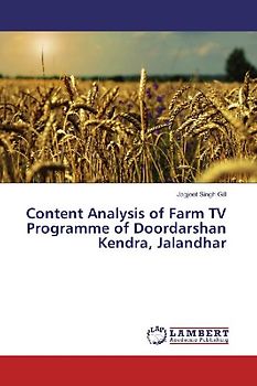 Content Analysis of Farm TV Programme of Doordarshan Kendra, Jalandhar