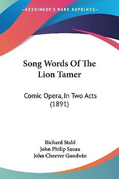 Song Words Of The Lion Tamer