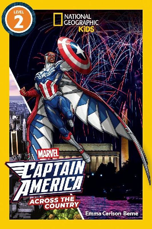 Marvel's Captain America Across the Country (National Geographic Kids Readers, Level 2)