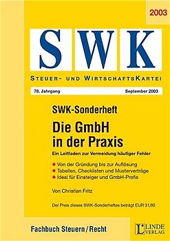 Die GmbH in der Praxis