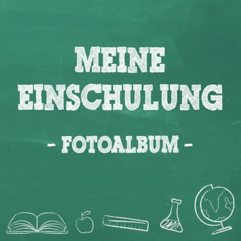Meine Einschulung Fotoalbum zum Schulanfang für Mädchen: Erinnerungsalbum & Gästebuch als Geschenk für die Schultüte zum ersten Schultag