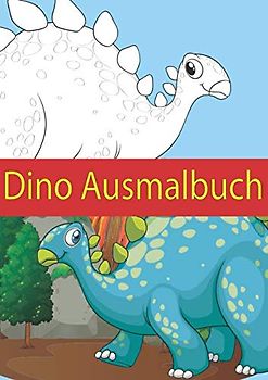 Dino Ausmalbuch: Dinosaurier Malbuch für Kinder ab 4 – Hochwertiges dickes Papier – Perfekt für Kita und Vorschule - Super Geschenk