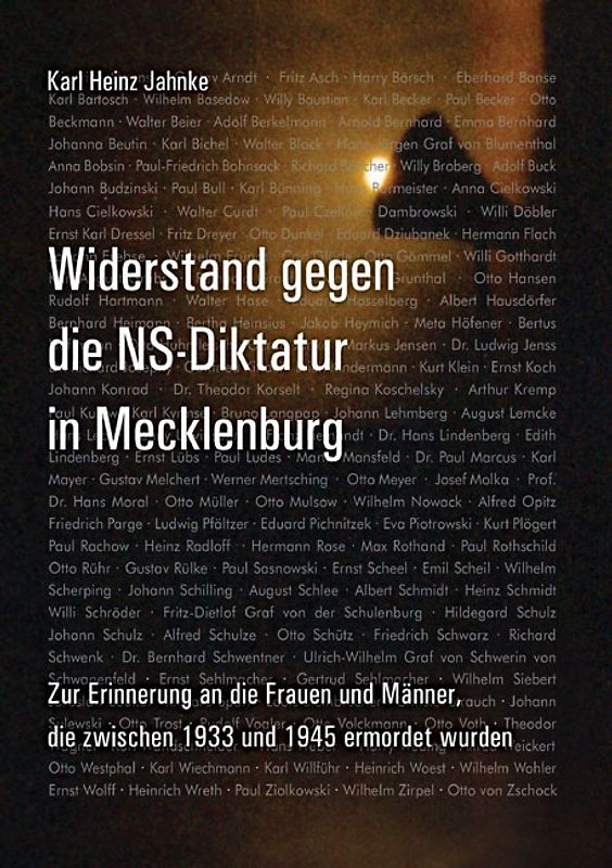 Widerstand gegen die NS-Diktatur in Mecklenburg