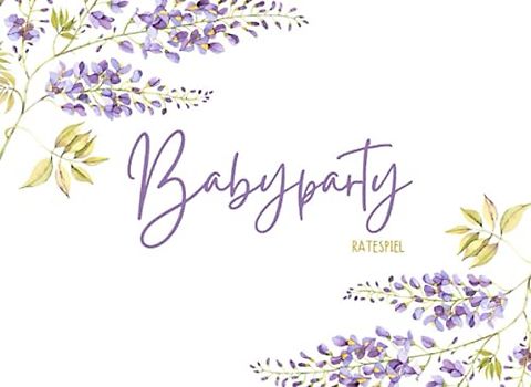 Babyparty Ratespiel: 20 Babyshower Karten zum Ausfüllen für Babyparty Mädchen und Jungen Baby Shower Spiele Ratespiel Geschenk für Schwangere