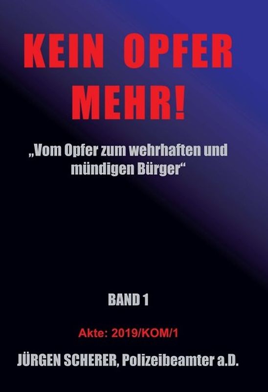 KEIN OPFER MEHR!
