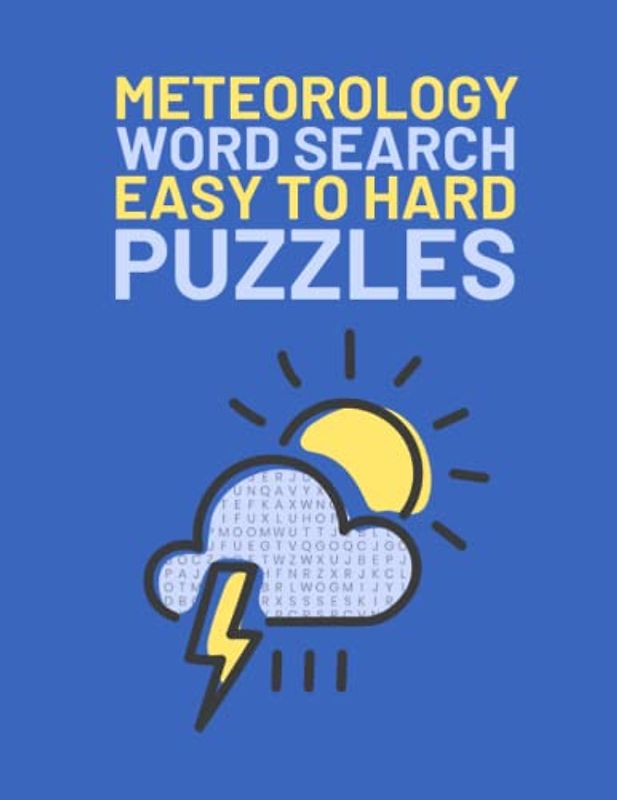 Meteorology Word Search: Easy To Hard Word Find Puzzles About Meteorology
