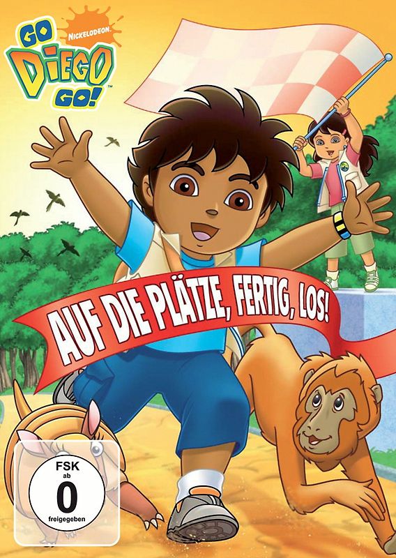 Go Diego Go: Auf die Plätze, fertig, los DVD