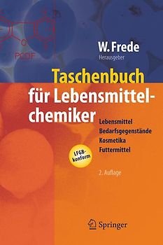 Taschenbuch für Lebensmittelchemiker