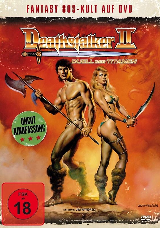Deathstalker 2 - Duell der Titanen [Uncut Kinofassung] DVD