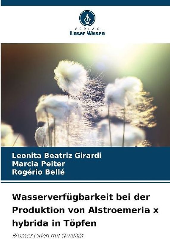 Wasserverfügbarkeit bei der Produktion von Alstroemeria x hybrida in Töpfen