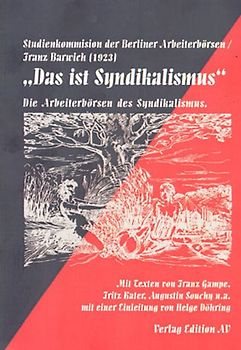 Das ist Syndikalismus
