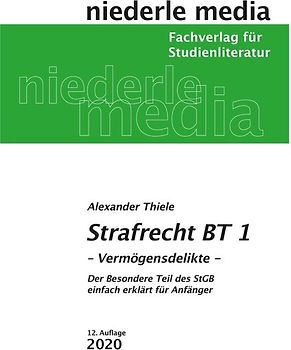Strafrecht BT 1 - Vermögensdelikte. 2020