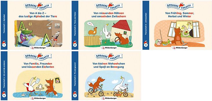 Paket – Sprache kreativ · Gereimtes und Ungereimtes – Komplettbezug