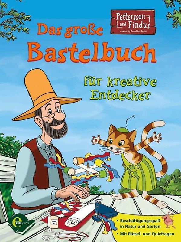 Pettersson und Findus: Das große Bastelbuch für kreative Entdecker