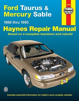 Ford Taurus & Mercury Sable, 1986 Thru 1995 (Haynes Repair Manual)