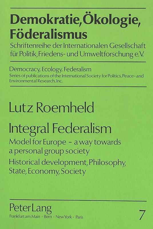 Integral Federalism