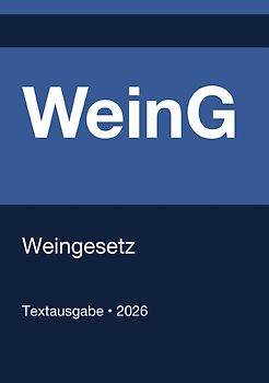 WeinG 1994 - Weingesetz (Deutschland) 2026