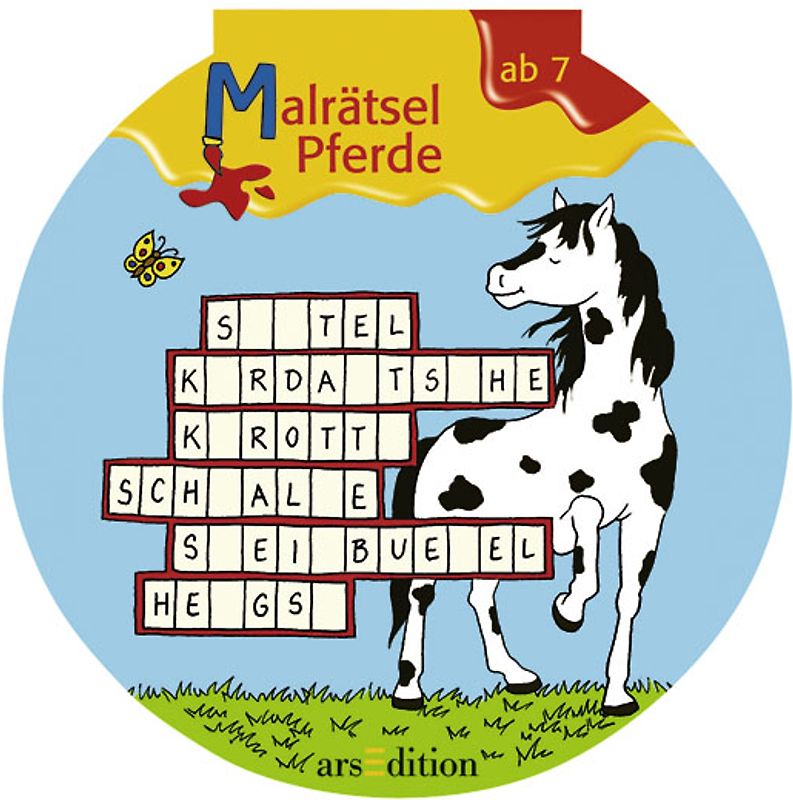 Malrätsel Pferde
