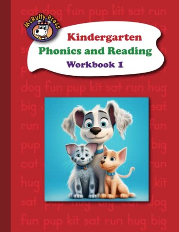 McRuffy Press Kindergarten Phonics & Reading Workbook 1
