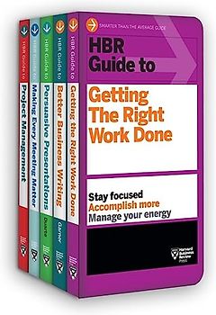 HBR Guides to Being an Effective Manager Collection (5 Books) (HBR Guide Series): Getting the Right Work Done / Better Business Writing / Persuasive ... Every Meeting Matter / Project Management