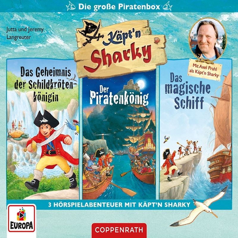 Käpt'n Sharky - Die große Piratenbox (3 CDs)